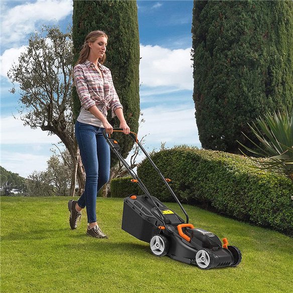 WORX WG730E | Cortacésped a batería 20VMáx. 4Ah | Fácil almacenamiento y gran autonomía| PowerShare | motor sin escobillas | 30c WORX WG730E | Cortacésped a batería 20VMáx. 4Ah | Fácil almacenamiento y gran autonomía| PowerShare | motor sin escobillas | 30c