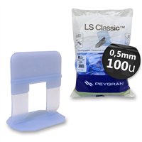 Calzos Peygran LS Classic 0,5 mm | Bridas Nivelación Baldosas para Cuña Estrecha 2