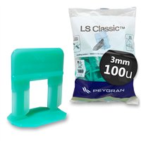 Calzos Peygran LS Classic 3 mm | Bridas Nivelación Baldosas para Cuña Estrecha 2