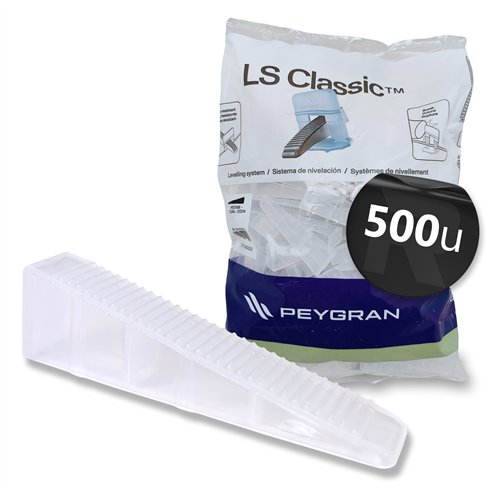Cuñas Peygran Classic Transparentes | Sistema Nivelación Baldosas Cuña Estrecha
