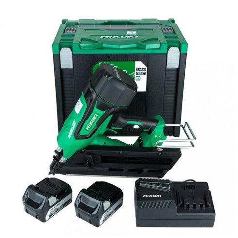 Clavadora a batería Hikoki NR1890DBCL - 18V - Motor sin escobillas