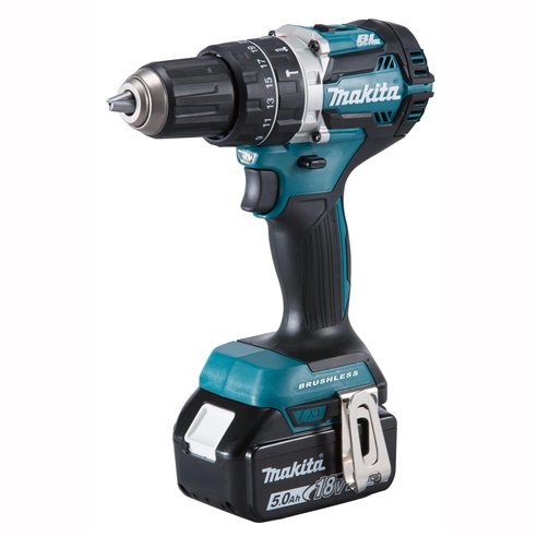 Taladro Makita DHP485RFJ Combinado 18V | Brushless | 2 Baterías y Maletín
