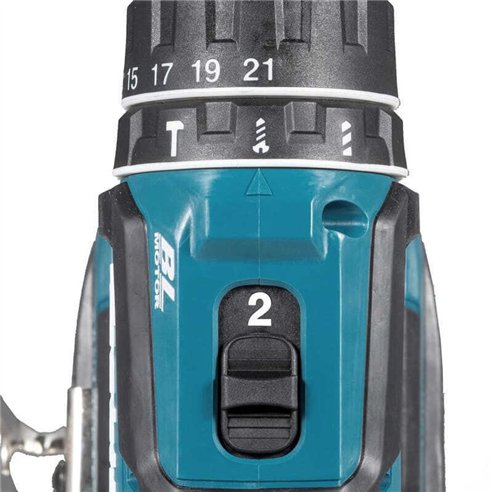 Taladro Makita DHP485RFJ Combinado 18V | Brushless | 2 Baterías y Maletín