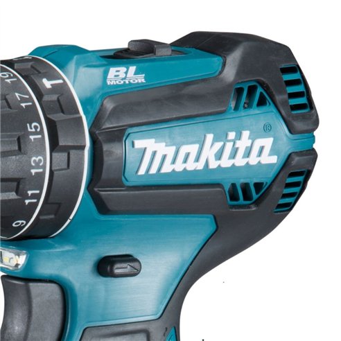 Taladro Makita DHP485RFJ Combinado 18V | Brushless | 2 Baterías y Maletín
