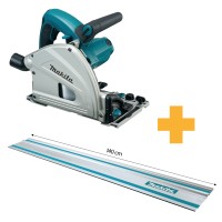 Pack Makita Sierra de incisión + Guía de carril