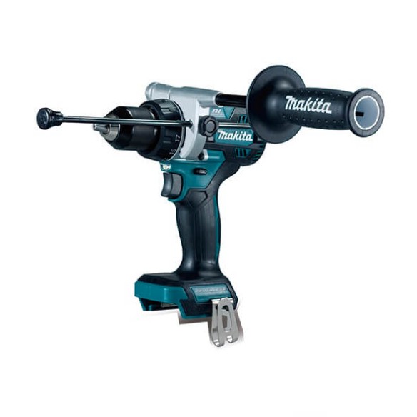 Kit combinado Makita DLX2413TJ - Taladro sin escobillas y miniamoladora - 2 baterías 5Ah y maletín