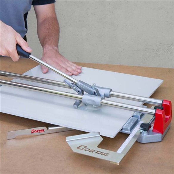 Cortadora Manual de Azulejos CORTAG TOP-62 | 62 cm de Longitud de Corte