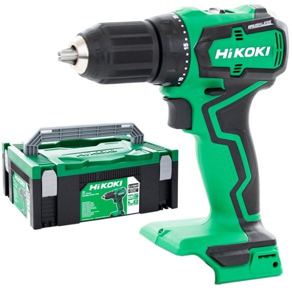 Taladro combinado Hikoki DV18DDW2Z | 18 V | 55 Nm | Brushless | Con Maletín | Sin baterías ni cargador