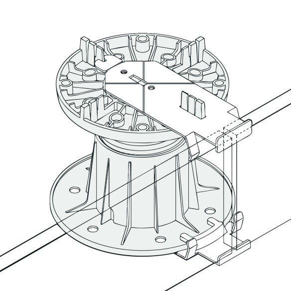 Cerramiento Vertical PA para Plots Peygran BSP | Caja 10 unidades