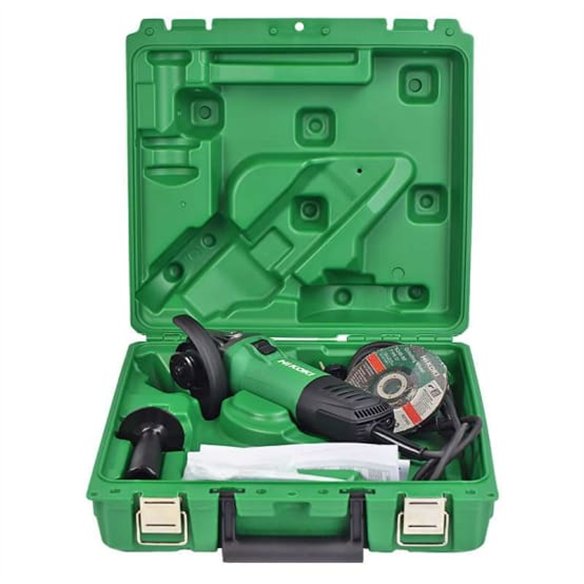Miniamoladora Hikoki G13SB4 - 125 mm - 1400 W - Interruptor lateral deslizante Miniamoladora Hikoki G13SB4 - 125 mm - 1400 W - Interruptor lateral deslizante