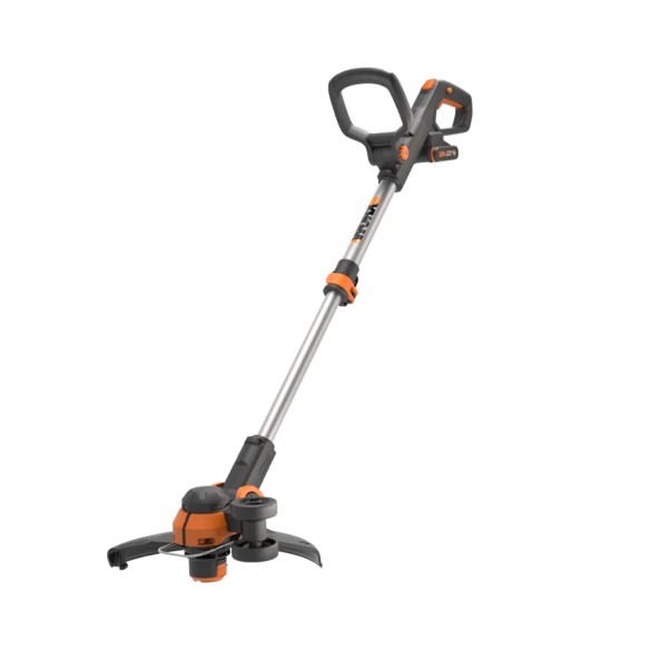 WORX WG163E Cortabordes y perfiladora 20V Máx - Incluye 2 baterías 2Ah y Cargador 30 cm