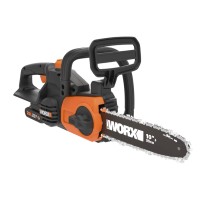 Worx WG322E.1 – Sierra de cadena a batería 20V, espada 25 cm, tensión automática de cadena, incluye batería y cargador 2