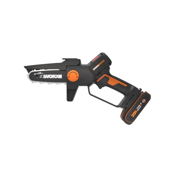 Worx WG325E.9 – Mini motosierra a batería 20V (solo herramienta) - Motor sin escobillas