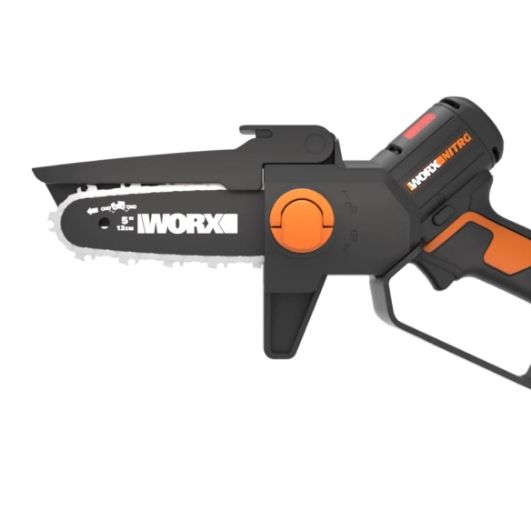 Worx WG325E.9 – Mini motosierra a batería 20V (solo herramienta) - Motor sin escobillas