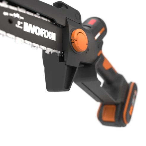 Worx WG325E.9 – Mini motosierra a batería 20V (solo herramienta) - Motor sin escobillas