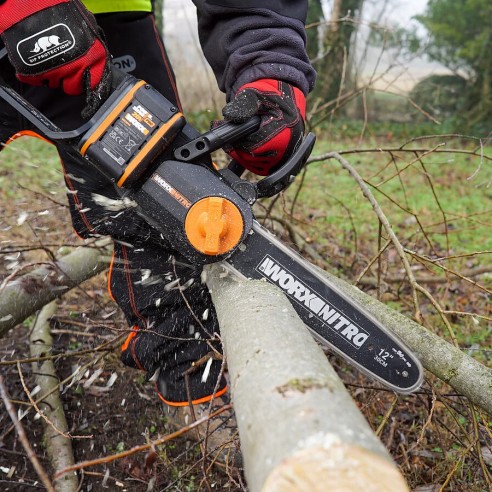 WORX WG350E.9   Nitro - Worx WG350E.9 Nitro – Motosierra a batería 20 V (solo herramienta)