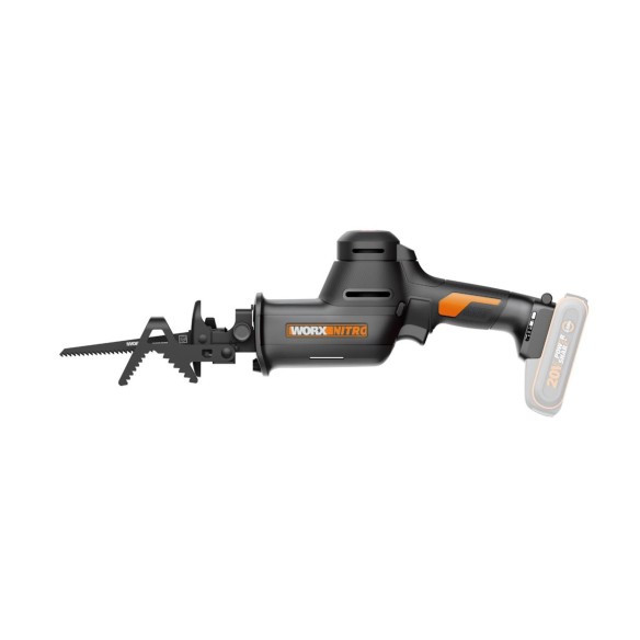 WORX WG893E.9  Sierra de mano compacta | motor sin escobillas - Solo herramienta