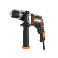 Worx WX328 – Taladro percutor con cable 800W, portabrocas 13 mm, ligero y equilibrado, incluye accesorios 2