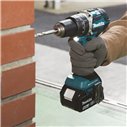 Makita DHP484RTE – Taladro percutor inalámbrico 18V LXT, 54 Nm, incluye 2×5,0Ah, cargador y maletín