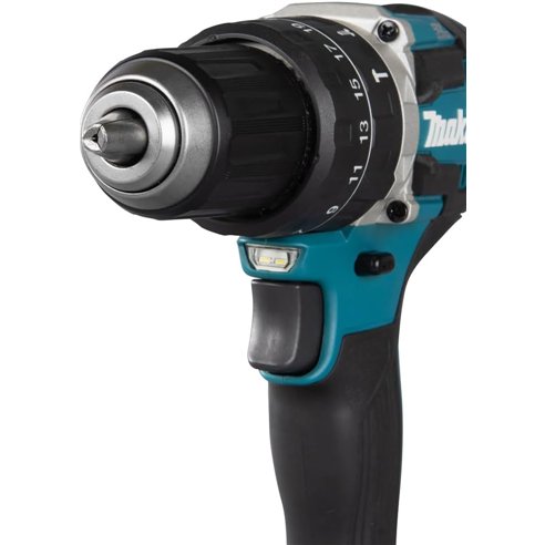 Makita DHP484RTE – Taladro percutor inalámbrico 18V LXT, 54 Nm, incluye 2×5,0Ah, cargador y maletín