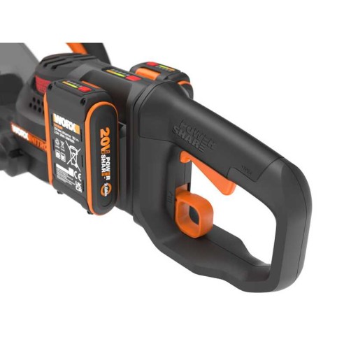 Cortasetos a Batería Worx WG286E.9 Nitro 40V | Motor Sin Escobillas | Solo Herramienta
