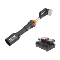 Worx WG585E – Soplador 40V (2×20V) LeafJet, motor sin escobillas, incluye 2 baterías 4,0Ah y cargador