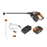 Hidrolimpiadora a Batería Worx WG633E.9 | 20V Nitro | 56 bares, 220 L/h | Con Batería 4,0Ah, Cargador y Accesorios