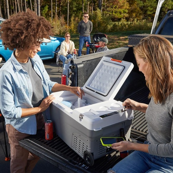 Worx WX876.9 – Nevera portátil a batería 20V PowerShare, -20 °C a +20 °C, sin batería ni cargador