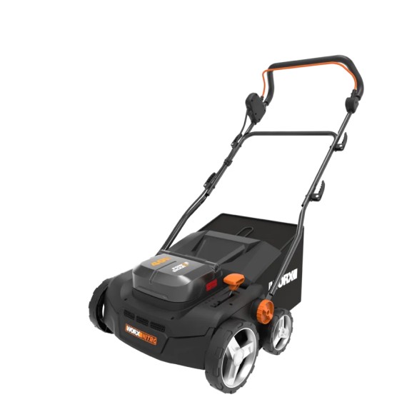Worx WG855E.9 – Escarificador y aireador a batería 20V, 36 cm, solo herramienta