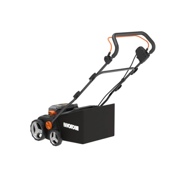 Worx WG855E.9 – Escarificador y aireador a batería 20V, 36 cm, solo herramienta