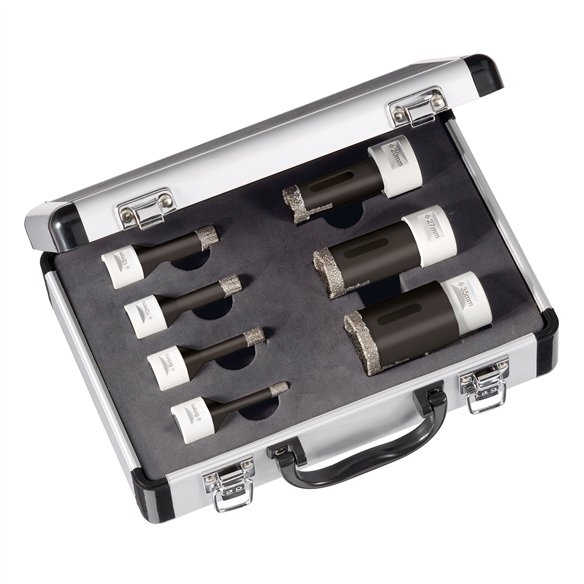 Kit de Brocas Diamante Carat para Porcelánico, Azulejos y piedra