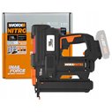 Grapadora a Batería Worx WX844.9 | corona estrecha 18GA | Hasta 40 mm | 80 grapas/min | PowerShare 20V | solo herramienta