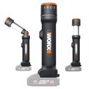 Worx WX027.9 – Linterna LED 4 funciones 20V PowerShare, solo herramienta