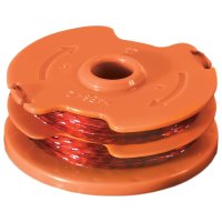 Bobina y hilo para cortabordes WORX WA0007 | DNA2 DoubleHelix | 32 ft (2x16') | Prebobinada