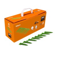 Piquetas biodegradables Landroid WORX WA0666 | 125 uds | fijación de cable perimetral 2