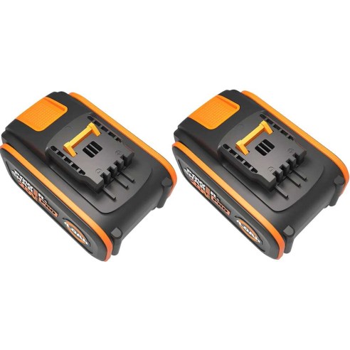 Batería 20V 4,0 Ah PowerShare Pro WORX WA3644.2 | con indicador | pack 2 uds