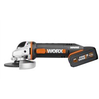Amoladora Radial a Batería WORX WX800.2 | 115 mm | 20V | con 2 Baterías 2,0 Ah + Cargador 2