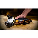 Amoladora Radial a Batería WORX WX800.2 | 115 mm | 20V | con 2 Baterías 2,0 Ah + Cargador