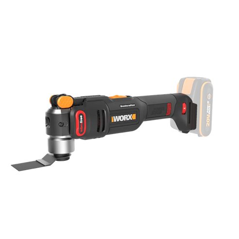 Multiherramienta Oscilante a Batería WORX WX698.9 | 20V | Brushless | Sin Batería ni cargador