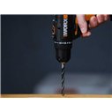 Taladro atornillador WORX WX100.9 | 20V PowerShare | 30 Nm | 10 mm | 2 velocidades | LED | sin batería/cargador
