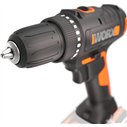 Taladro atornillador WORX WX100.9 | 20V PowerShare | 30 Nm | 10 mm | 2 velocidades | LED | sin batería/cargador
