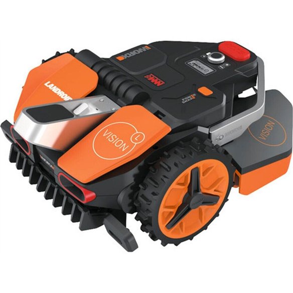 Robot cortacésped WORX WR206E | sin cable perimetral | 600 m² | cámara + IA | batería 2,0 Ah + cargador