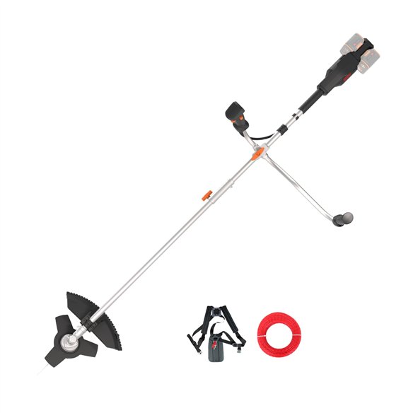 Desbrozadora Batería WORX WG084E.9 | 40V (2x20V) Brushless | 38 cm hilo/255 mm disco | Sin Baterías ni Cargador