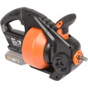 Desatascador de desagües inalámbrico WORX WX891.9 | 20V | 7,6 m | 19–76 mm | 560 RPM | solo herramienta