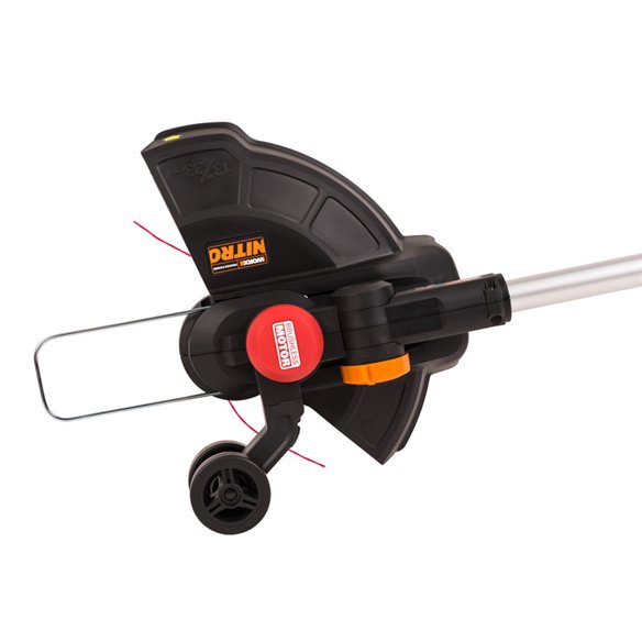 Cortaboordes Batería Worx WG173E.9 | Perfiladora de césped para bordes y rincones | Sin Batería ni Cargador