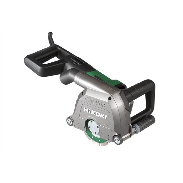 Rozadora de pared HiKOKI CM5MAWSZ | 1900 W | 125 mm | 10–40 mm | 9–35 mm | 5000 RPM | conexión a aspirador