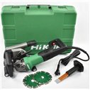 Rozadora de pared HiKOKI CM5MAWSZ | 1900 W | 125 mm | 10–40 mm | 9–35 mm | 5000 RPM | conexión a aspirador