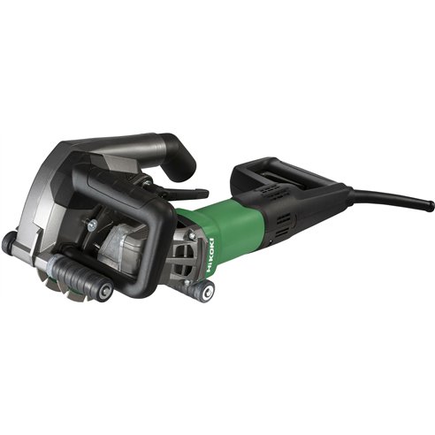 Rozadora de pared HiKOKI CM5MAWSZ | 1900 W | 125 mm | 10–40 mm | 9–35 mm | 5000 RPM | conexión a aspirador