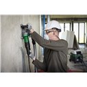 Rozadora de pared HiKOKI CM5MAWSZ | 1900 W | 125 mm | 10–40 mm | 9–35 mm | 5000 RPM | conexión a aspirador