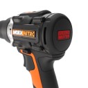 Taladro Percutor a batería 20V Worx WX352 | Motor sin escobillas | 2 baterías de 2Ah | Cargador y maletín